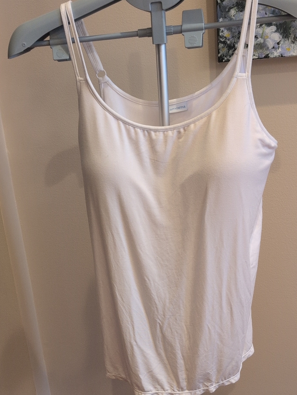 Amoena Mastectomy Tank Top Adjustable-Strap White.